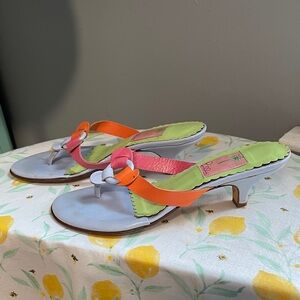 Lilly Pulitzer Multicolor Heeled Sandals